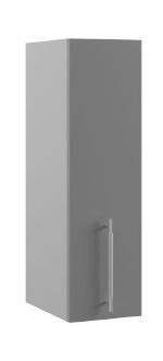 Гарда П 200 шкаф верхний (Белый Эмалит/корпус Серый) в Берёзовке - beryozovka.mebel54.com | фото