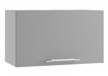Гарда ПГ 600 шкаф верхний горизонтальный (Белый Эмалит/корпус Серый) в Берёзовке - beryozovka.mebel54.com | фото