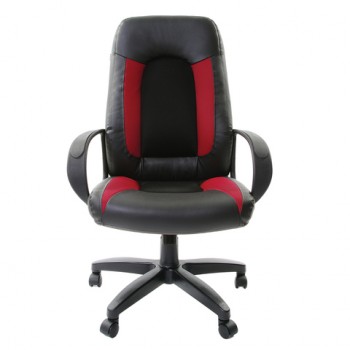 Кресло офисное BRABIX Strike EX-525 (черно-красный) в Берёзовке - beryozovka.mebel54.com | фото