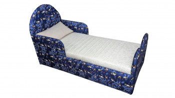 Кровать детская Соня (Печать Панда синий., 1 категория) в Берёзовке - beryozovka.mebel54.com | фото