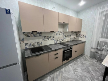 Модульная кухня Норд 2,5 м (Софт какао/Белый) в Берёзовке - beryozovka.mebel54.com | фото