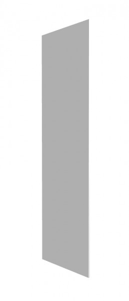 Панель торцевая ПН/ПНЯ М Ройс (для пеналов) Белый софт в Берёзовке - beryozovka.mebel54.com | фото