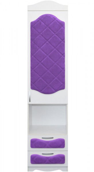 Пенал с ящиками серии Иллюзия 32 Фиолетовый в Берёзовке - beryozovka.mebel54.com | фото