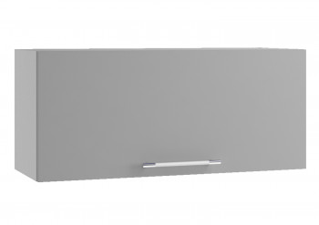 Ройс ПГ 800 Шкаф верхний горизонтальный (Графит софт/корпус Серый) в Берёзовке - beryozovka.mebel54.com | фото