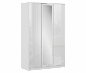 Шкаф 3-х дверный СБ-2493 Медея (Белый/Белый глянец) в Берёзовке - beryozovka.mebel54.com | фото